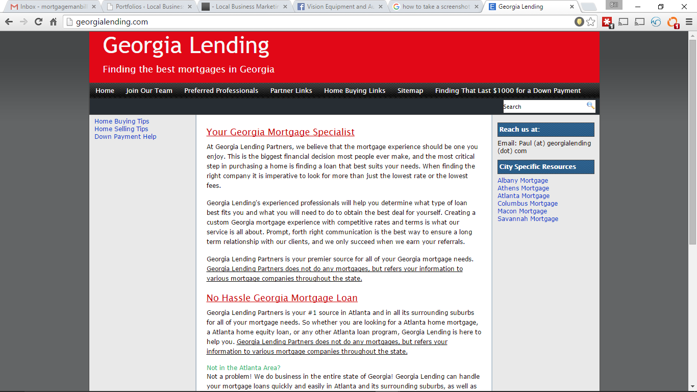 Georgia Lending